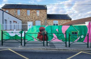 La fresque terminée...